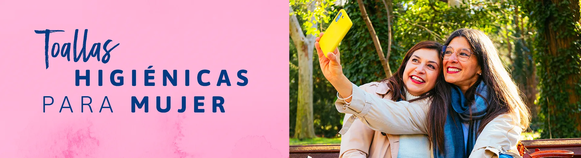 Banner de la categoría toallas higiénicas TENA Discreet